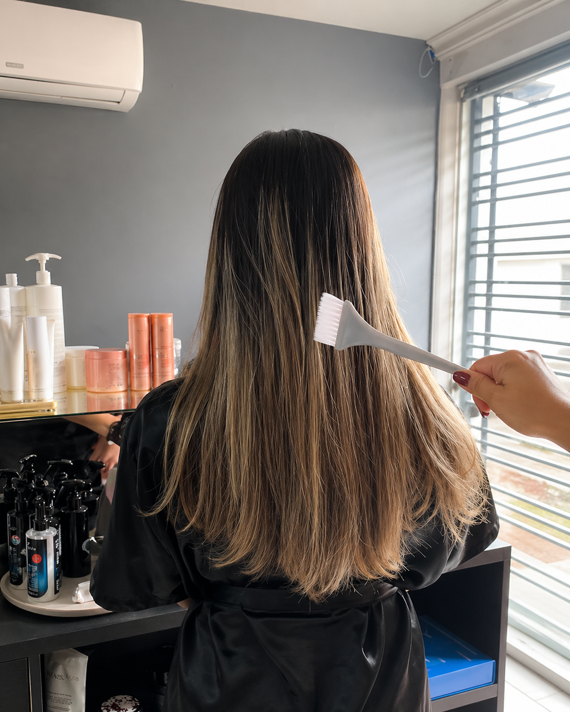 Resultado de cabelo em salão